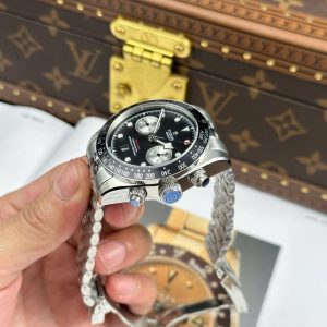 Đồng Hồ Nam Tudor Chế Tác Black Bay Chronograph Mặt Đen Xưởng TW 41mm (2)