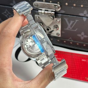 Đồng Hồ Omega Seamaster Aqua Terra 150M Replica 11 Mặt Đen Trơn Nhà Máy VS 41mm (2)