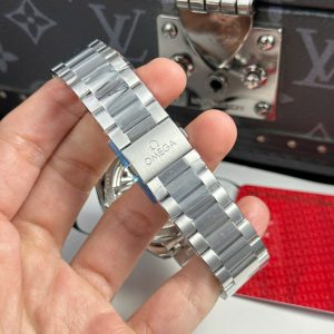 Đồng Hồ Omega Seamaster Aqua Terra 150M Replica 11 Mặt Đen Trơn Nhà Máy VS 41mm (2)