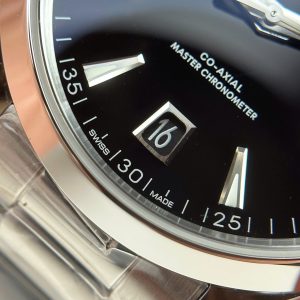 Đồng Hồ Omega Seamaster Aqua Terra 150M Replica 11 Mặt Đen Trơn Nhà Máy VS 41mm (2)