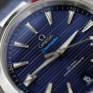 Đồng Hồ Omega Seamaster Aqua-Terra GMT Chế Tác Màu Xanh Dương Xưởng VS 41mm (2)