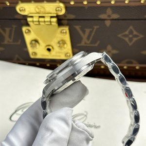 Đồng Hồ Omega Speedmaster Moonwatch Chronograph Mặt Đen Dây Kim Loại Replica Cao Cấp Xưởng OM 42mm (2)