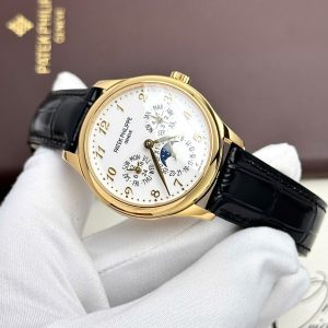 Đồng Hồ Patek Philippe Chế Tác Grand Complications 5327 Mạ Vàng Mặt Trắng Xưởng 3K 40mm (2)