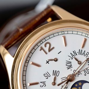Đồng Hồ Patek Philippe Complications 5146 Chế Tác Bọc Vàng Thật Dây Da 39mm (2)