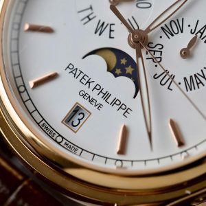 Đồng Hồ Patek Philippe Complications 5146 Chế Tác Bọc Vàng Thật Dây Da 39mm (2)