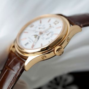 Đồng Hồ Patek Philippe Complications 5146 Chế Tác Bọc Vàng Thật Dây Da 39mm (2)