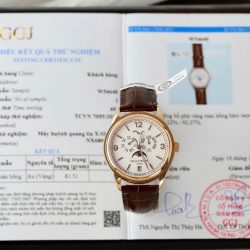 Đồng Hồ Patek Philippe Complications 5146 Chế Tác Bọc Vàng Thật Dây Da 39mm (2)