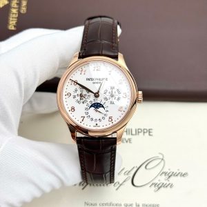 Đồng Hồ Patek Philippe Grand Complications 5327 Rep 11 Mặt Trắng Cọc Số Học Trò Xưởng 3K 40mm (2)