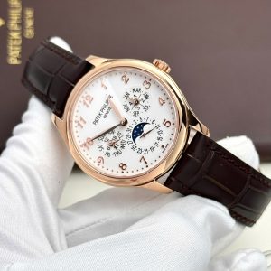 Đồng Hồ Patek Philippe Grand Complications 5327 Rep 11 Mặt Trắng Cọc Số Học Trò Xưởng 3K 40mm (2)
