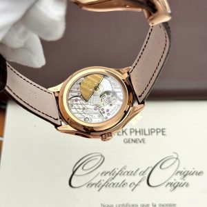 Đồng Hồ Patek Philippe Grand Complications 5327 Replica 11 Mạ Vàng Hồng Mặt Trắng Xưởng 3K 40mm (2)