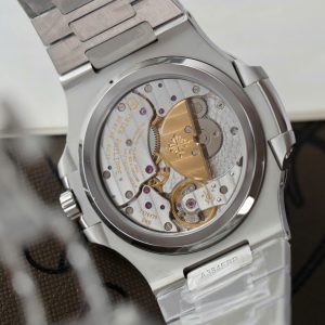 Đồng Hồ Patek Philippe Nautilus 5712 Chế Tác Mặt Xanh Blue Lõi Máy Khắc Xưởng PPF 40mm (2)