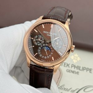 Đồng Hồ Patek Philippe Rep 11 Grand Complications 5327 Mặt Nâu Dây Da Xưởng 3K 40mm (2)