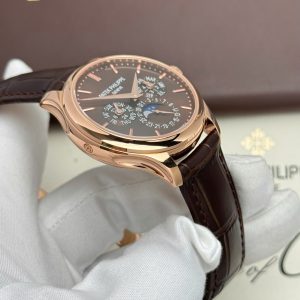 Đồng Hồ Patek Philippe Rep 11 Grand Complications 5327 Mặt Nâu Dây Da Xưởng 3K 40mm (2)