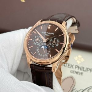 Đồng Hồ Patek Philippe Rep 11 Grand Complications 5327 Mặt Nâu Dây Da Xưởng 3K 40mm (2)