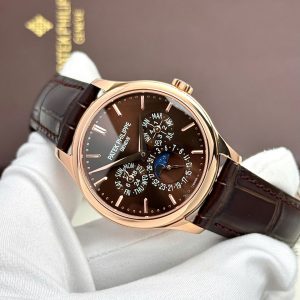 Đồng Hồ Patek Philippe Rep 11 Grand Complications 5327 Mặt Nâu Dây Da Xưởng 3K 40mm (2)