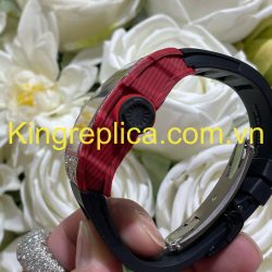 Đồng Hồ RM35-02 Rafael Nadal Snowflake Red Quartz TPT Tuỳ Chỉnh Carbon Kim Cương CVD Độc Quyền 43,2x50mm (2)