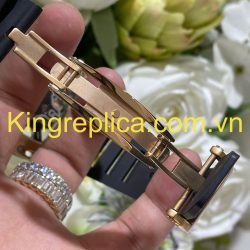 Đồng Hồ Richard Mille RM052 Bọc Vàng Hồng 18K Đính Kim Cương Moissanite Hong Kong 42mm (2)