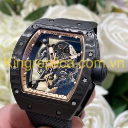 Đồng Hồ Richard Mille RM055 Bubba Watson Carbon NTPT & Chuyển Động Vaucher Tinh Chỉnh Độc Quyền 42,7x49,9mm (11)