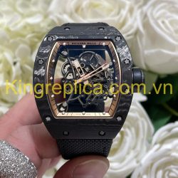Đồng Hồ Richard Mille RM055 Bubba Watson Carbon NTPT & Chuyển Động Vaucher Tinh Chỉnh Độc Quyền 42,7x49,9mm (11)