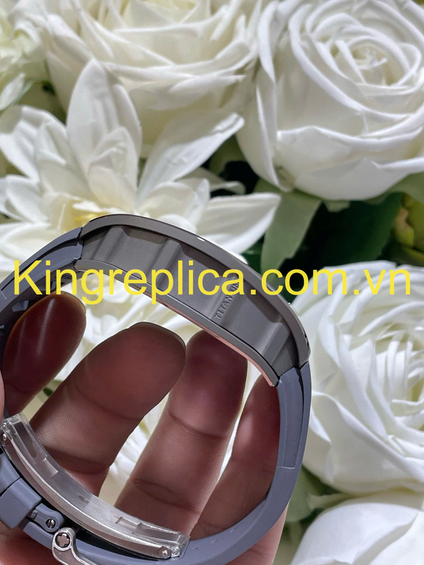 Đồng Hồ Richard Mille RM055 Bubba Watson Grey Ceramic Tuỳ Chỉnh Số 1 Thế Giới 42,7x49,9mm (10)