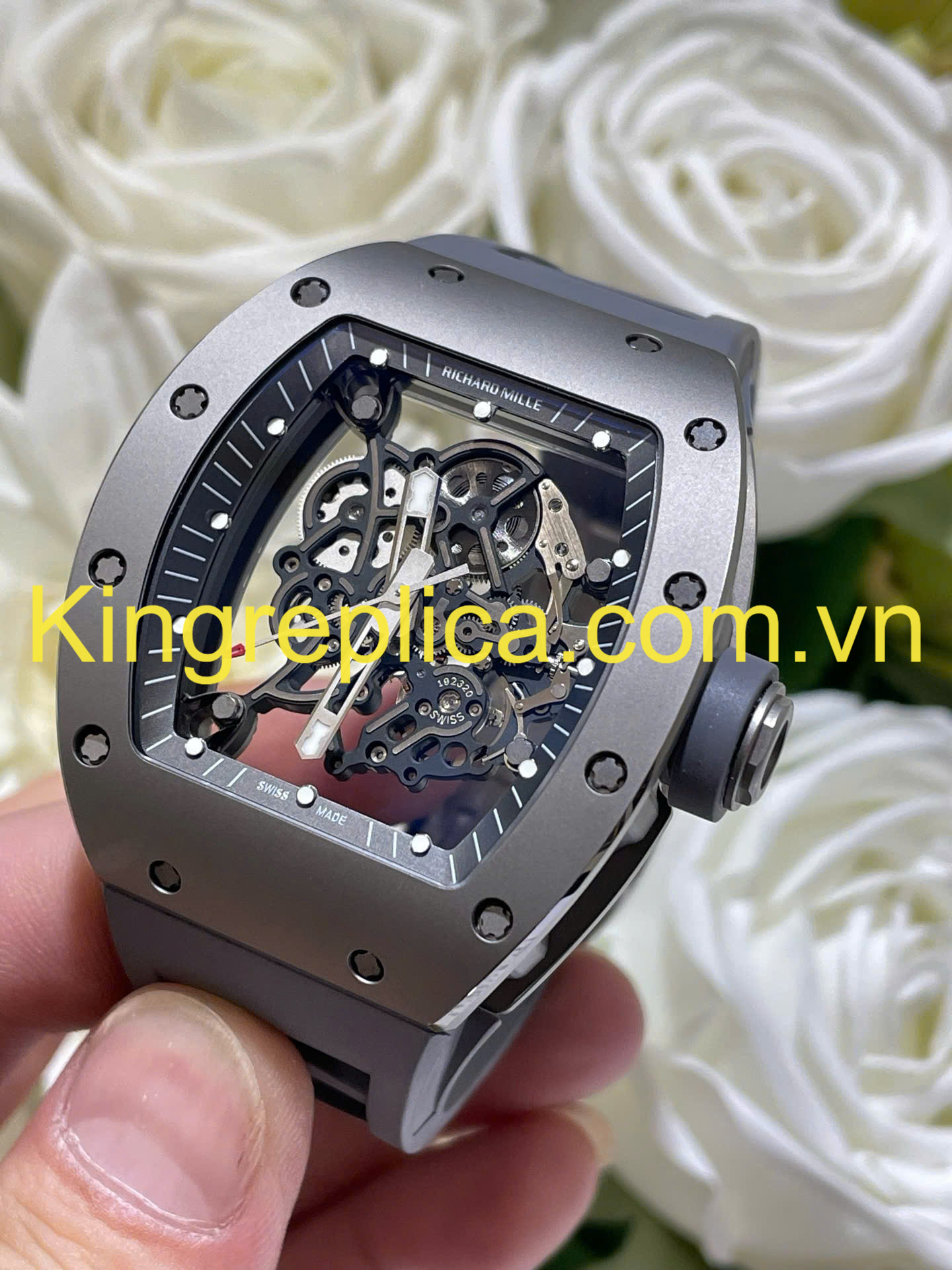 Đồng Hồ Richard Mille RM055 Bubba Watson Grey Ceramic Tuỳ Chỉnh Số 1 Thế Giới 42,7x49,9mm (11) Đồng Hồ Richard Mille RM055 Bubba Watson Grey Ceramic Tuỳ Chỉnh Số 1 Thế Giới 42,7x49,9mm (2)