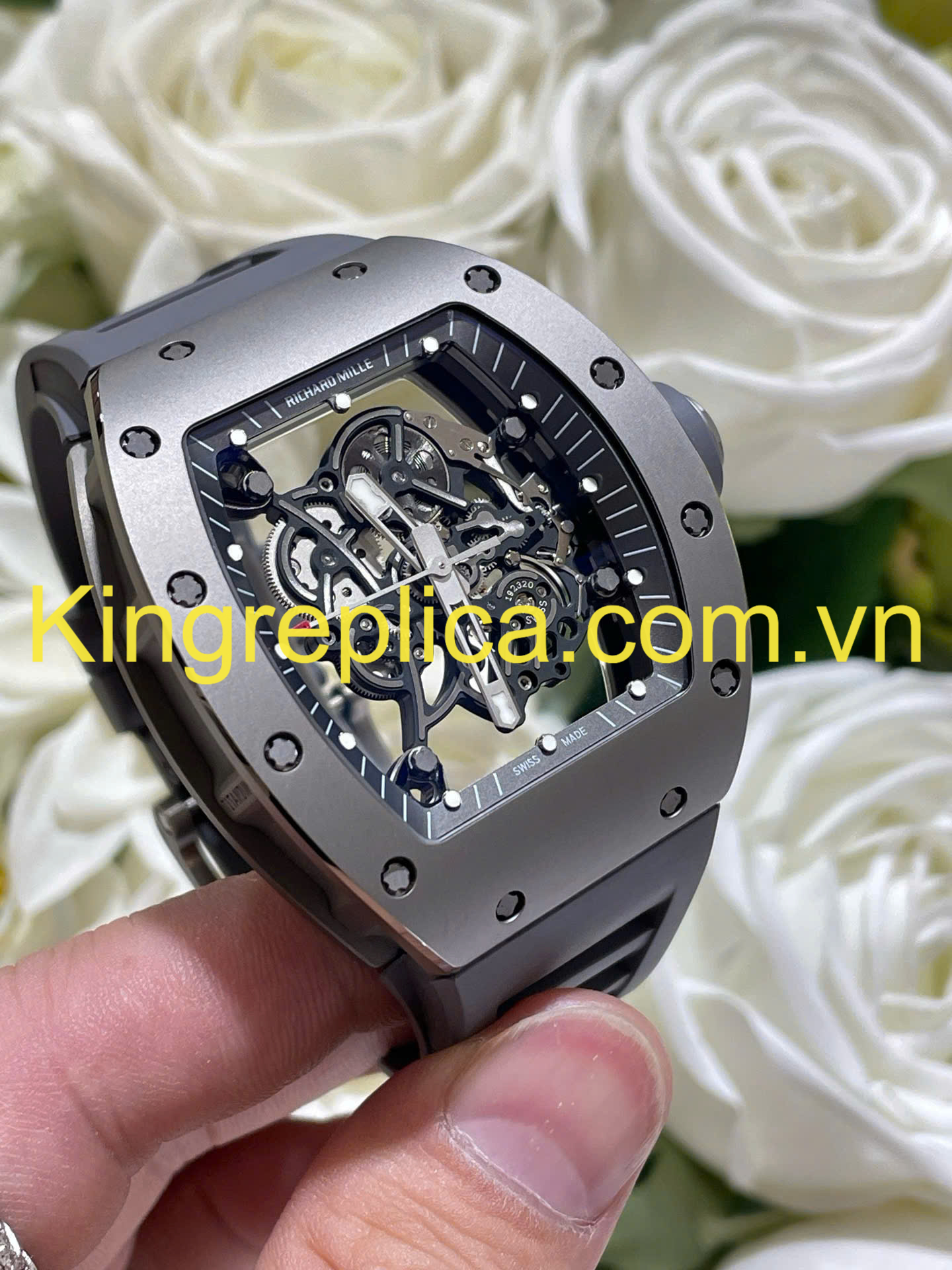 Đồng Hồ Richard Mille RM055 Bubba Watson Grey Ceramic Tuỳ Chỉnh Số 1 Thế Giới 42,7x49,9mm (13) Đồng Hồ Richard Mille RM055 Bubba Watson Grey Ceramic Tuỳ Chỉnh Số 1 Thế Giới 42,7x49,9mm (2)