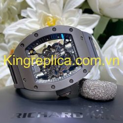Đồng Hồ Richard Mille RM055 Bubba Watson Grey Ceramic Tuỳ Chỉnh Số 1 Thế Giới 42,7x49,9mm (2)