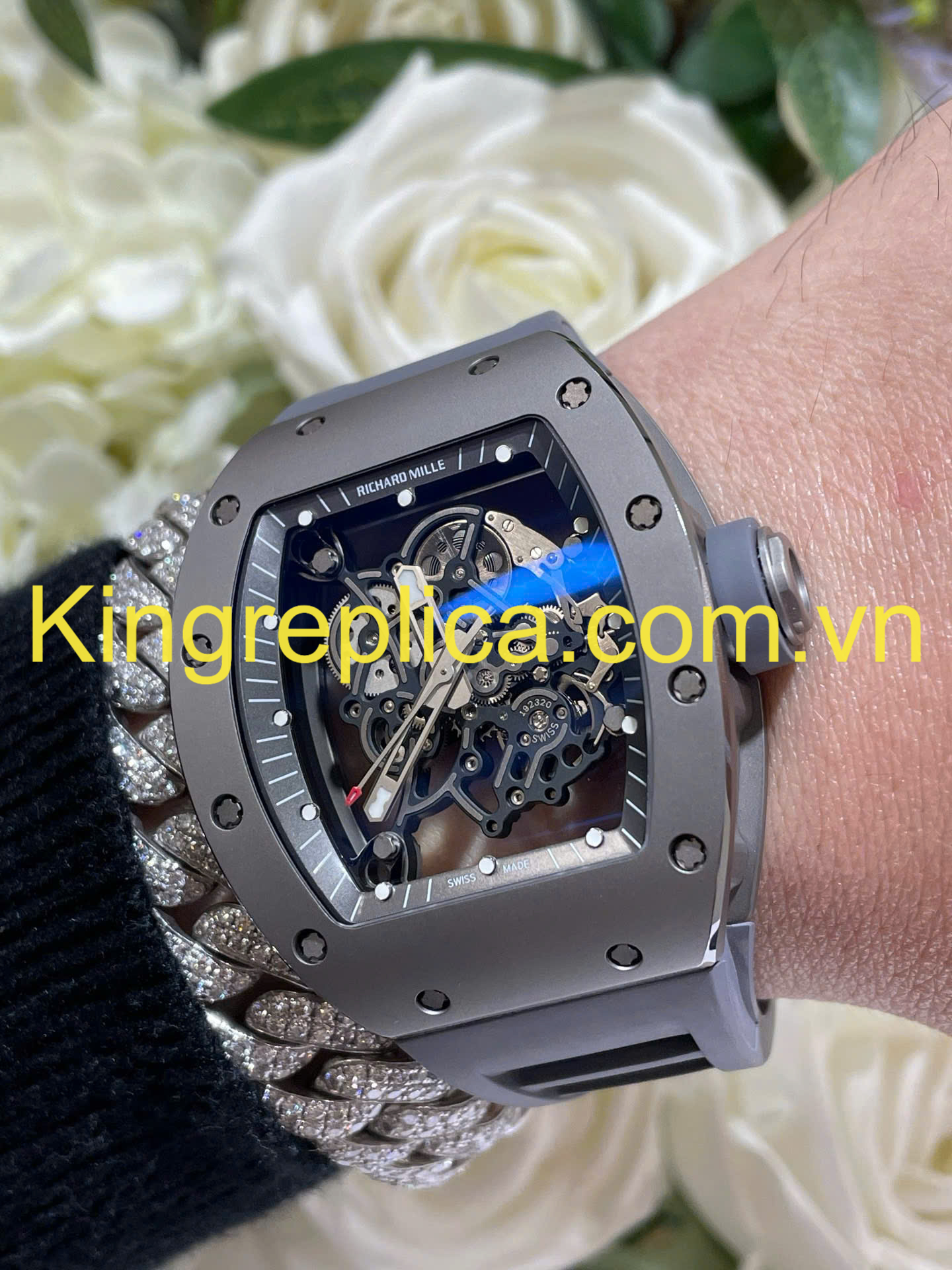 Đồng Hồ Richard Mille RM055 Bubba Watson Grey Ceramic Tuỳ Chỉnh Số 1 Thế Giới 42,7x49,9mm (5) Đồng Hồ Richard Mille RM055 Bubba Watson Grey Ceramic Tuỳ Chỉnh Số 1 Thế Giới 42,7x49,9mm (2)