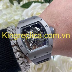 Đồng Hồ Richard Mille RM055 Bubba Watson Grey Ceramic Tuỳ Chỉnh Số 1 Thế Giới 42,7x49,9mm (2)