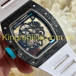 Đồng Hồ Richard Mille RM055 Bubba Watson Tinh Chỉnh Độc Quyền Carbon NTPT & Chuyển Động Vaucher 42,7x49,9mm (9)