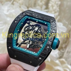 Đồng Hồ Richard Mille RM055 Bubba Watson Tinh Chỉnh Độc Quyền Carbon NTPT & Chuyển Động Vaucher 42,7x49,9mm (9)