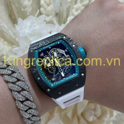 Đồng Hồ Richard Mille RM055 Bubba Watson Tinh Chỉnh Độc Quyền Carbon NTPT & Chuyển Động Vaucher 42,7x49,9mm (9)