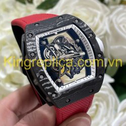 Đồng Hồ Richard Mille RM055 Bubba Watson Tuỳ Chỉnh Độc Quyền Carbon NTPT & Chuyển Động Vaucher 42,7x49,9mm (12)