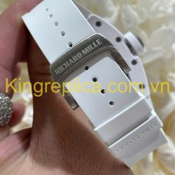 Đồng Hồ Richard Mille RM055 Bubba Watson Tuỳ Chỉnh Độc Quyền Gốm Trắng NTPT & Chuyển Động Vaucher 42,7x49,9mm (12)