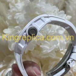 Đồng Hồ Richard Mille RM055 Bubba Watson Tuỳ Chỉnh Độc Quyền Gốm Trắng NTPT & Chuyển Động Vaucher 42,7x49,9mm (12)