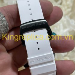 Đồng Hồ Richard Mille RM055 Bubba Watson Tuỳ Chỉnh Độc Quyền Gốm Trắng NTPT & Chuyển Động Vaucher 42,7x49,9mm (12)