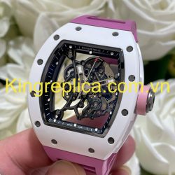 Đồng Hồ Richard Mille RM055 Bubba Watson Tuỳ Chỉnh Gốm Trắng + Chuyển Động VVIP Độc Quyền 42,7x49,9mm (2)