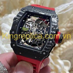 Đồng Hồ Richard Mille RM35-02 Automatic Rafael Nadal Tinh Chỉnh Carbon & Chuyển Động Vaucher Độc Quyền 44,5x49,94mm (12)