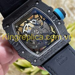 Đồng Hồ Richard Mille RM35-02 Automatic Rafael Nadal Tinh Chỉnh Độc Quyền Carbon & Chuyển Động Vaucher 44,5x49,94mm (9)