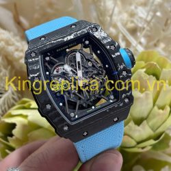 Đồng Hồ Richard Mille RM35-02 Automatic Rafael Nadal Tinh Chỉnh Độc Quyền Carbon & Chuyển Động Vaucher 44,5x49,94mm (9)