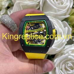 Đồng Hồ Richard Mille RM61-01 Yohan Blake Asia Tuỳ Chỉnh Gốm Đen + Chuyển Động Độc Quyền Top 1 50,23mm (3)