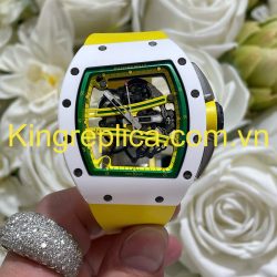 Đồng Hồ Richard Mille RM61-01 Yohan Blake Asia Tuỳ Chỉnh Gốm Trắng + Chuyển Động Độc Quyền Top 1 (3)