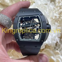 Đồng Hồ Richard Mille RM61-01 Yohan Blake Tuỳ Chỉnh Độc Quyền Gốm Đen Chuyển Động Vaucher 42,7x50,2mm (1)