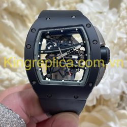 Đồng Hồ Richard Mille RM61-01 Yohan Blake Tuỳ Chỉnh Độc Quyền Gốm Đen Chuyển Động Vaucher 42,7x50,2mm (1)