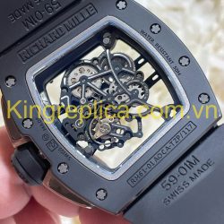 Đồng Hồ Richard Mille RM61-01 Yohan Blake Tuỳ Chỉnh Độc Quyền Gốm Đen Chuyển Động Vaucher 42,7x50,2mm (1)
