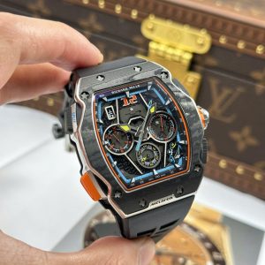 Đồng Hồ Richard Mille RM65-01 Chế Tác Vỏ Carbon Dây Cao Su Đen 44,5x49,9mm (1)