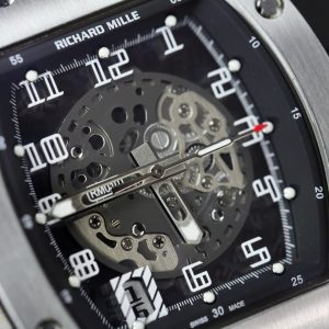 Đồng Hồ Richard Mille Replica 11 RM010 Dây Cao Su Màu Đen 40mm (2)