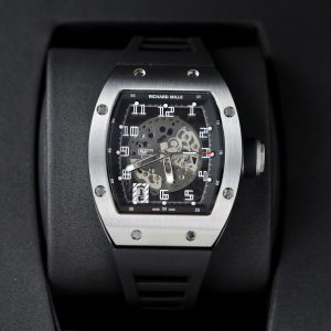 Đồng Hồ Richard Mille Replica 11 RM010 Dây Cao Su Màu Đen 40mm (2)