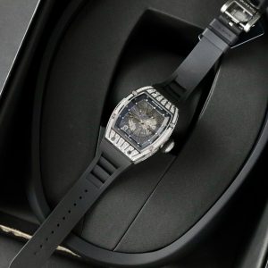 Đồng Hồ Richard Mille Replica Cao Cấp RM010 Nam Đính Đá Dây Cao Su 40mm (2)
