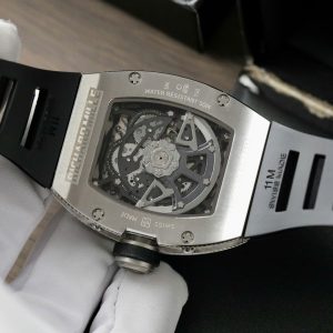 Đồng Hồ Richard Mille Replica Cao Cấp RM010 Nam Đính Đá Dây Cao Su 40mm (2)